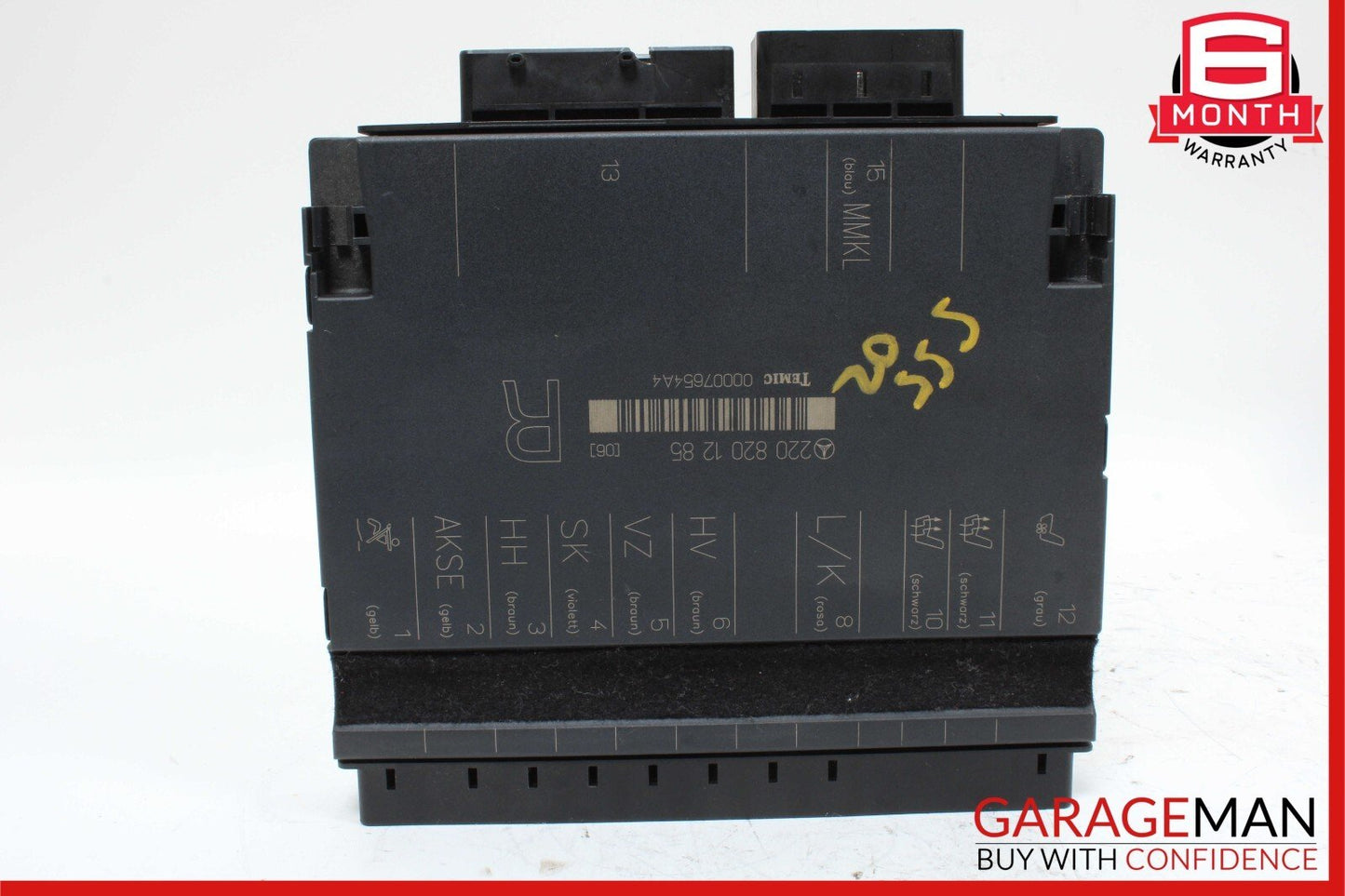 00-02 Mercedes W220 S55 AMG S600 Front Right Seat Control Module OEM