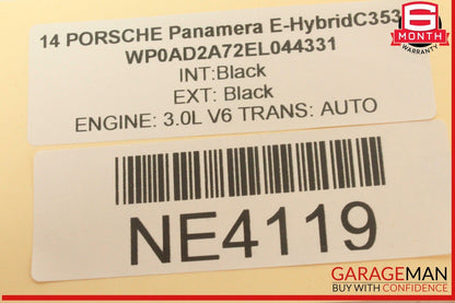 10-16 Porsche Panamera 970 E-Hybrid Rear Left or Right Side Upper Outer Arm OEM