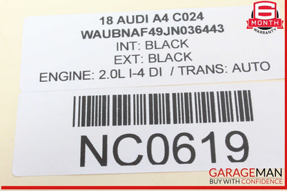 17-24 Audi A4 Quattro Front Left Driver Side Door Rear View Mirror Black OEM