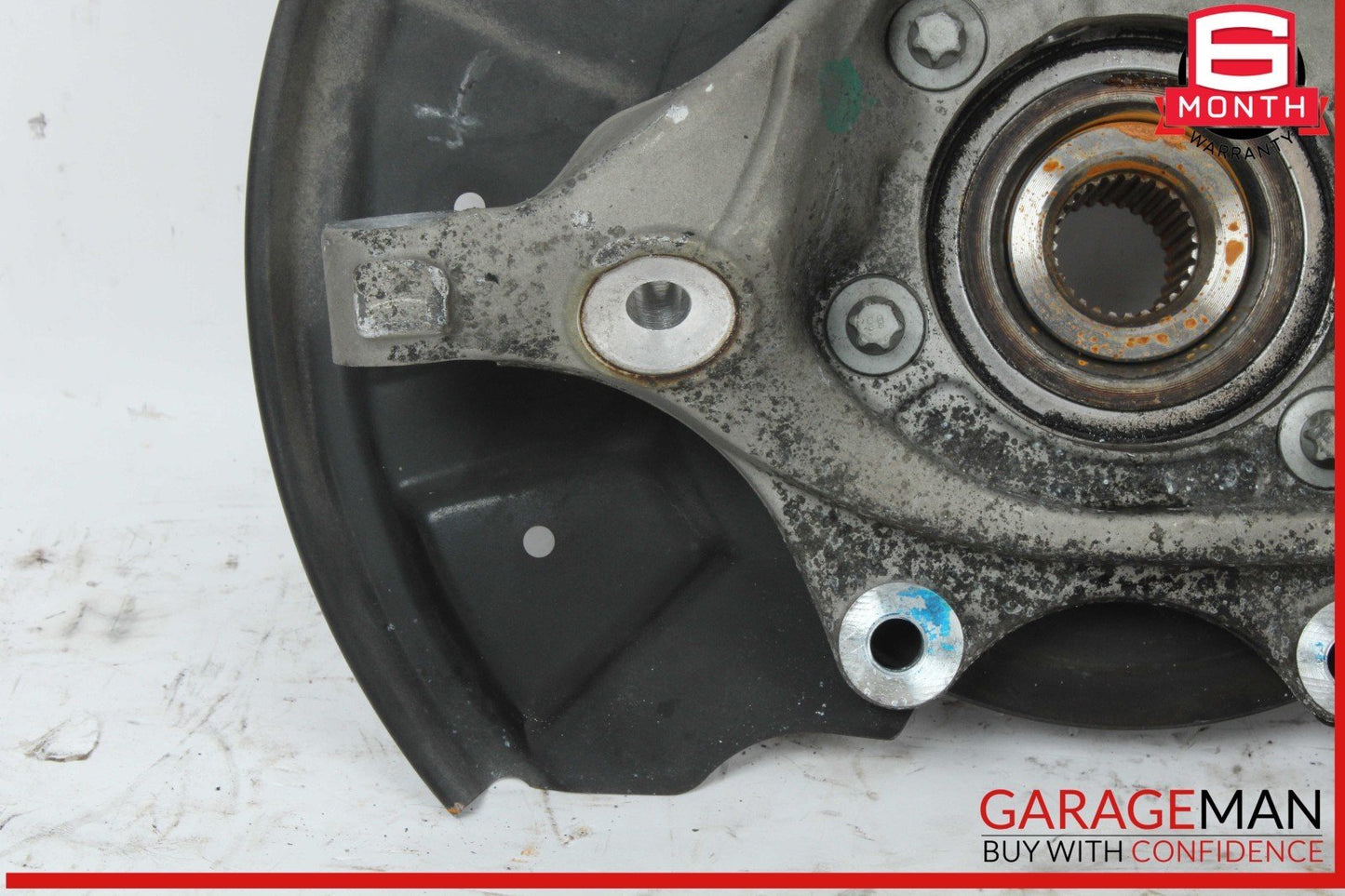 10-18 Mercedes W212 E350 Rear Left Side Wheel Spindle Knuckle Hub Bearing OEM