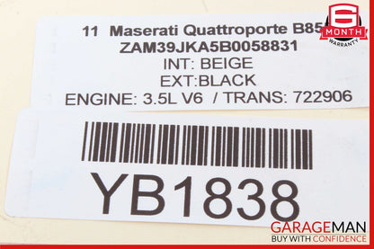03-13 Maserati Quattroporte M139 Front Right Side Exterior Door Handle OEM