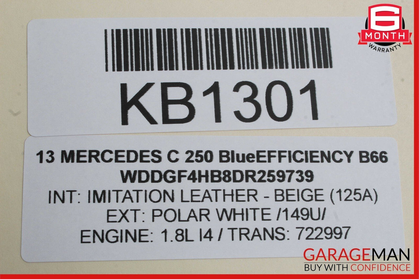 08-18 Mercedes W204 C250 E400 Front Right Side Door Control Module OEM