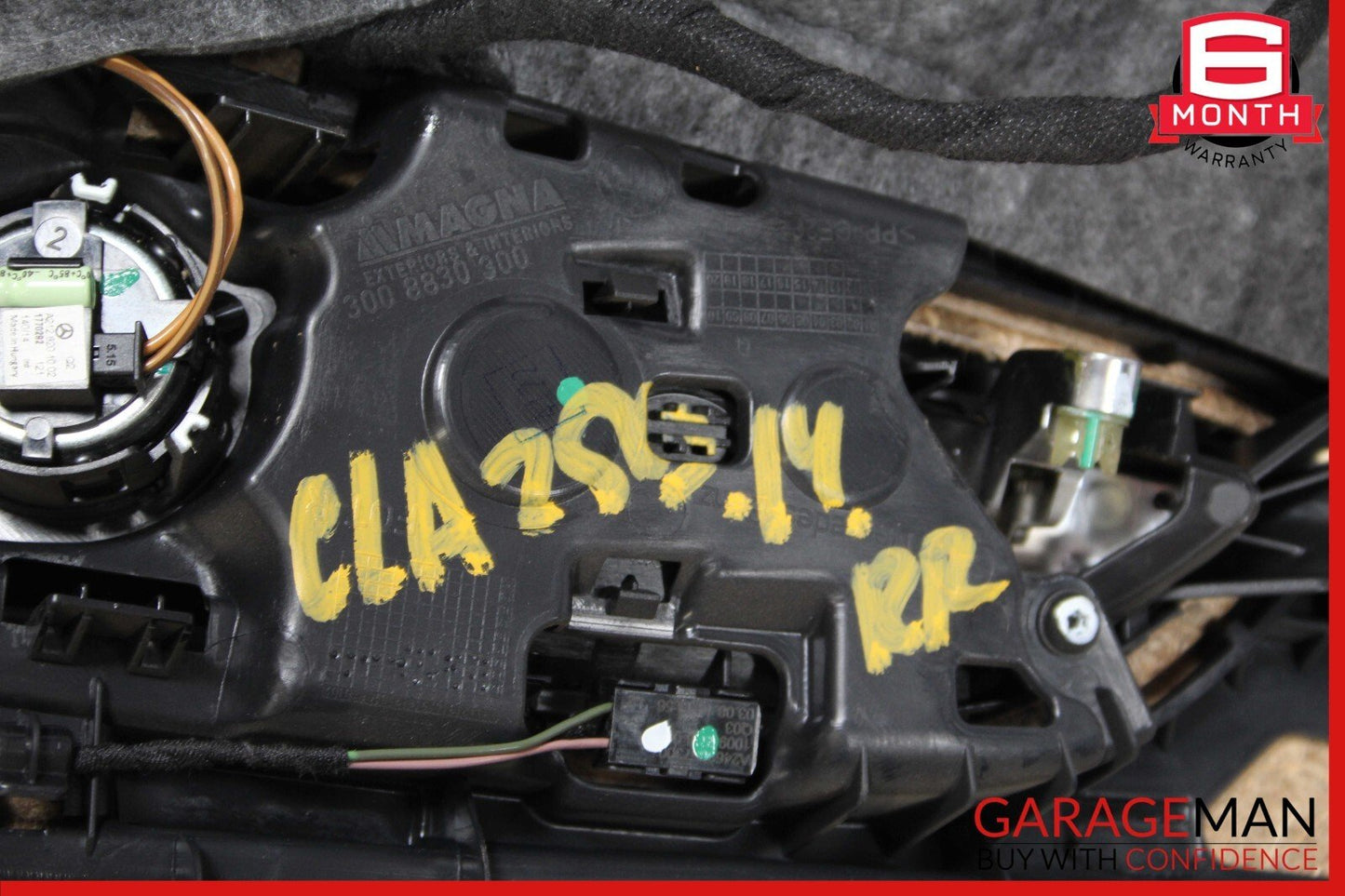 14-18 Mercedes W117 CLA250 Rear Right Side Interior Door Trim Panel Cover OEM
