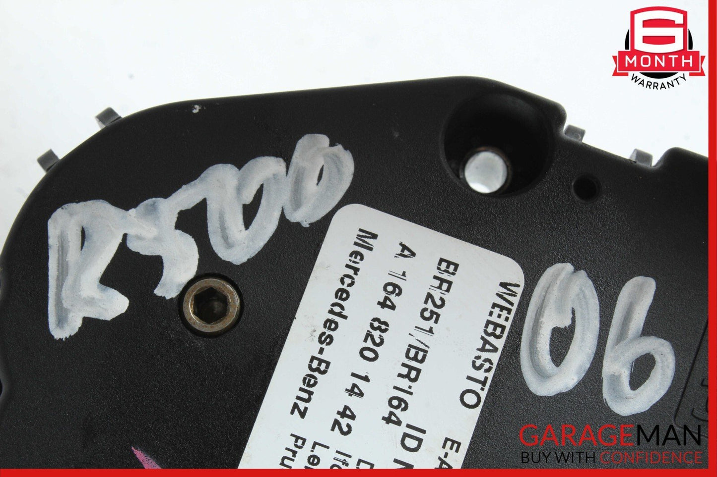 06-13 Mercedes GL450 R350 ML350 Pano Panoramic Sunroof Sun Roof Motor Unit