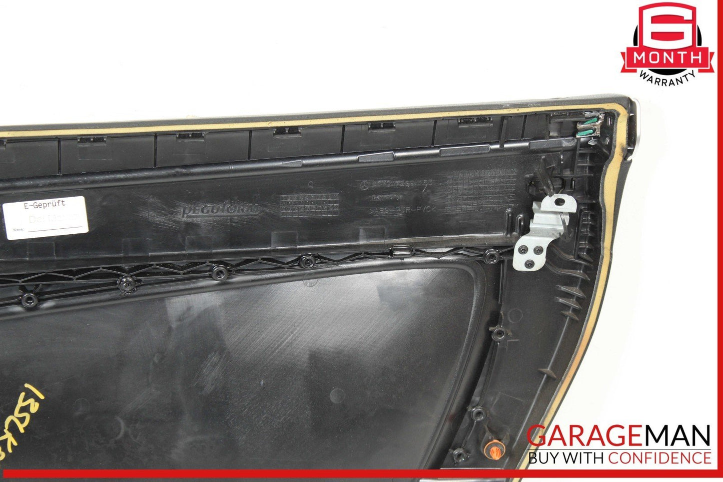 12-16 Mercedes R172 SLK250 Front Left Side Interior Door Panel Assembly Black