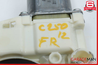 08-14 Mercedes W204 C250 C350 Front Right Side Door Window Regulator Motor OEM