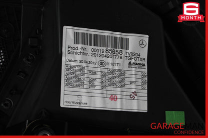 10-15 Mercedes X204 GLK350 GLK250 Rear Right Passenger Interior Door Panel Black
