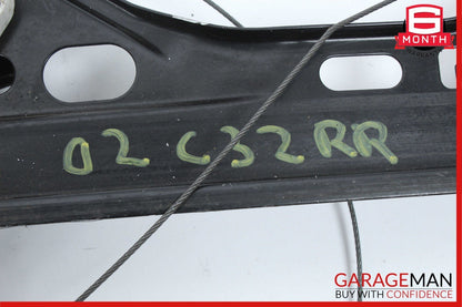 01-07 Mercedes W203 C230 C240 Rear Right Side Door Window Regulator Motor OEM