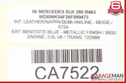 05-11 Mercedes R171 SLK280 Front Right Passenger Side Lower Control Arm OEM