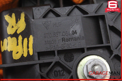 10-16 Porsche Panamera 970 Right Passenger Side Exterior Door Handle Gray OEM