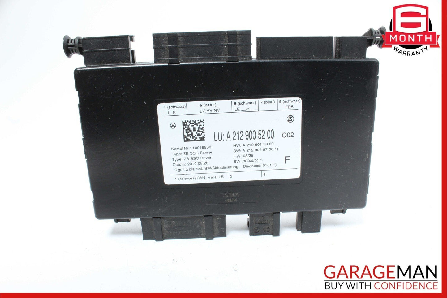 08-18 Mercedes W212 E350 SLK250 Front Left Driver Side Seat Control Module OEM