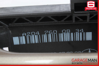 08-11 Mercedes W204 C280 Rear or Front Right Side Exterior Door Handle Beige
