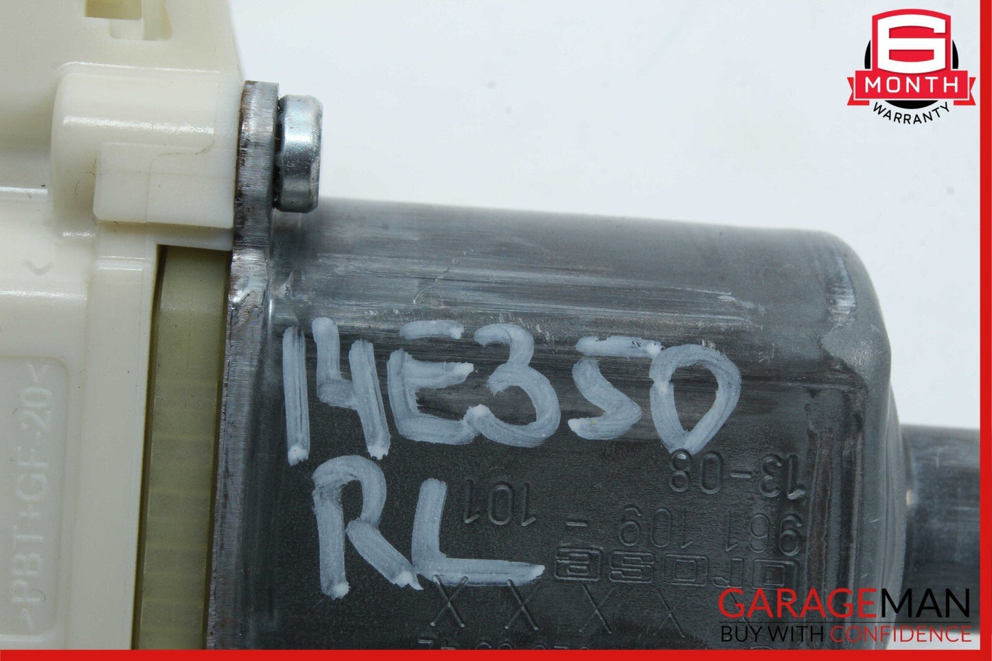 08-16 Mercedes C300 GLK350 E350 Rear Left Door Window Regulator Motor