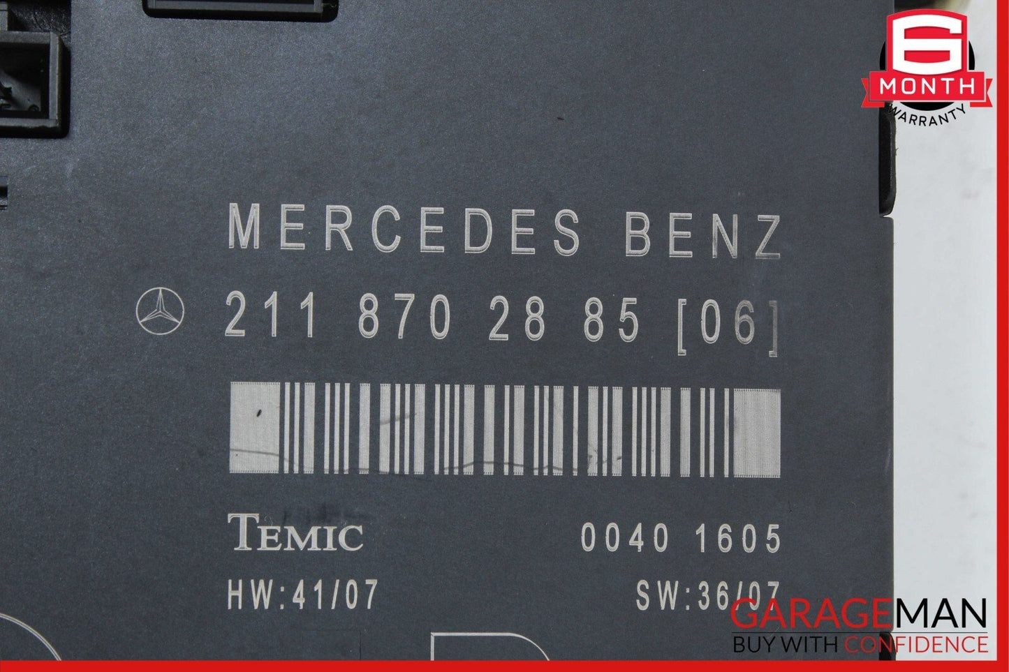 03-09 Mercedes W211 E550 E350 E63 AMG Front Right Door Controller Module Unit