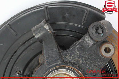 06-12 Mercedes W164 ML350 Rear Left Driver Side Spindle Knuckle w/ Rotor Disc