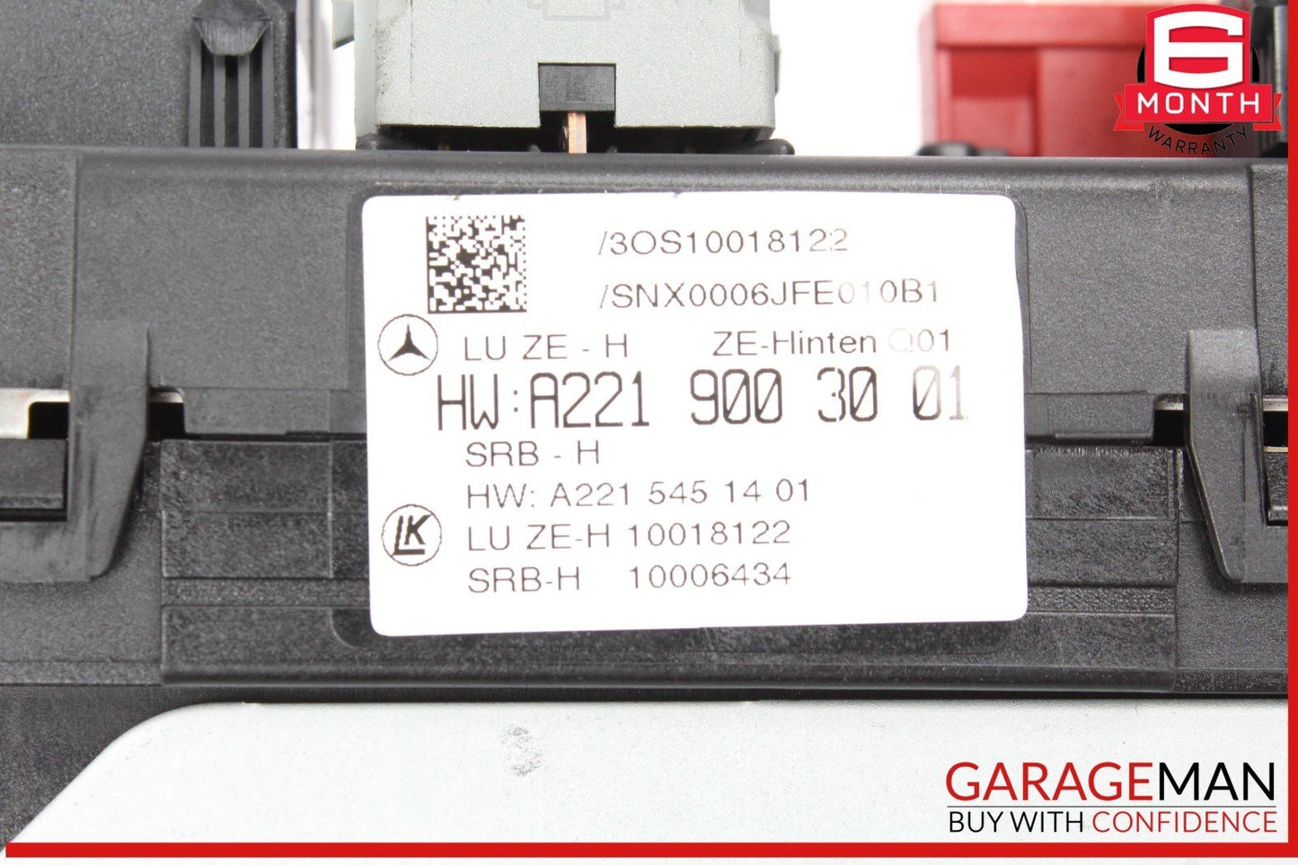10-13 Mercedes W221 S550 S400 Rear Sam Fuse Box Relay Module Control OEM