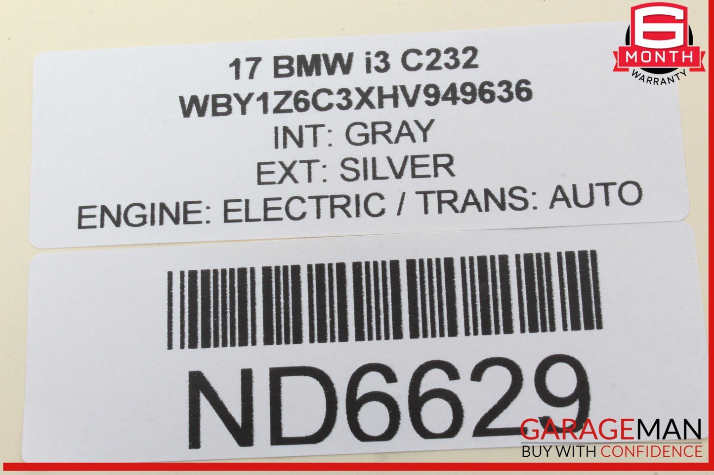 14-21 BMW i3 I01 Hybrid Front Body Comfort Computer Control Module Unit OEM