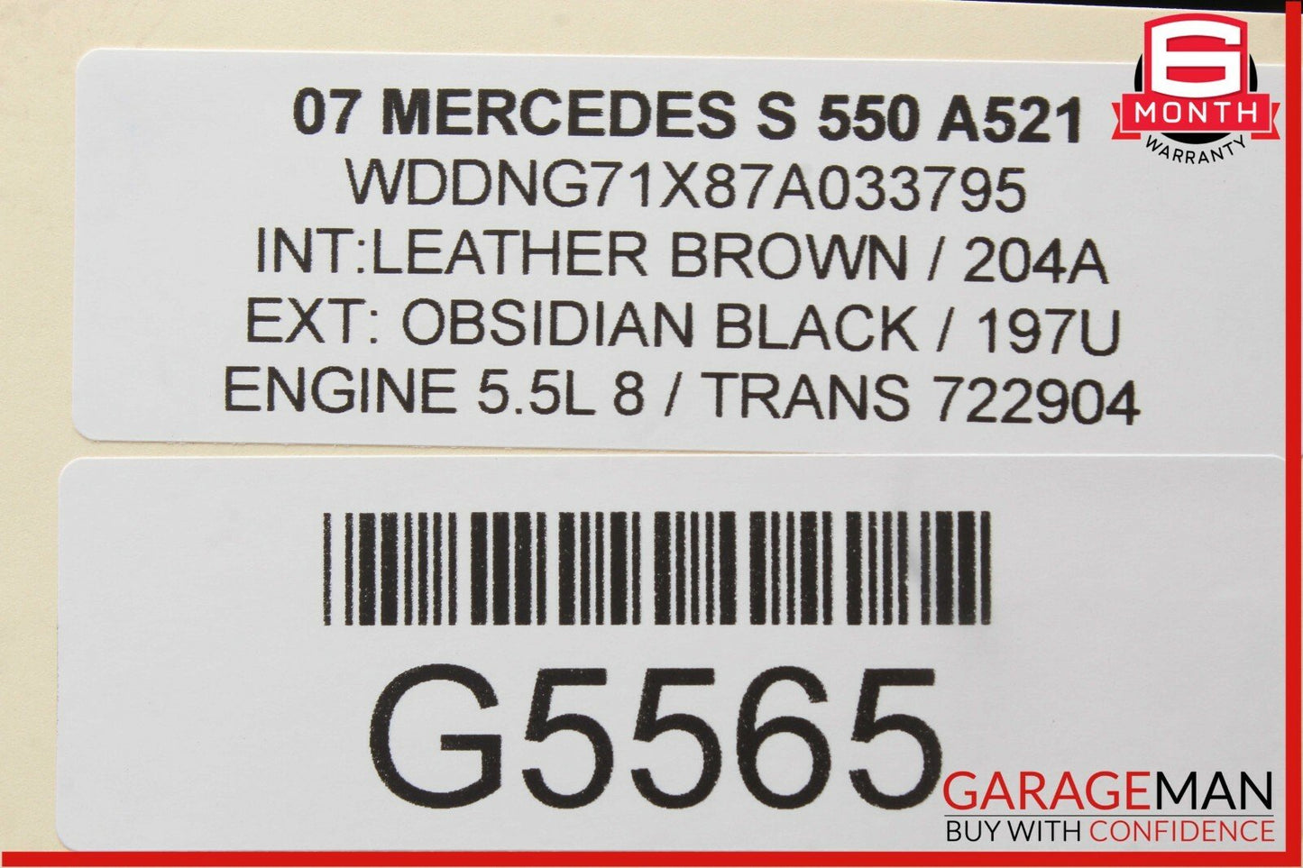 07-13 Mercedes W221 S550 Front Right Passenger Door Lock Latch Actuator OEM