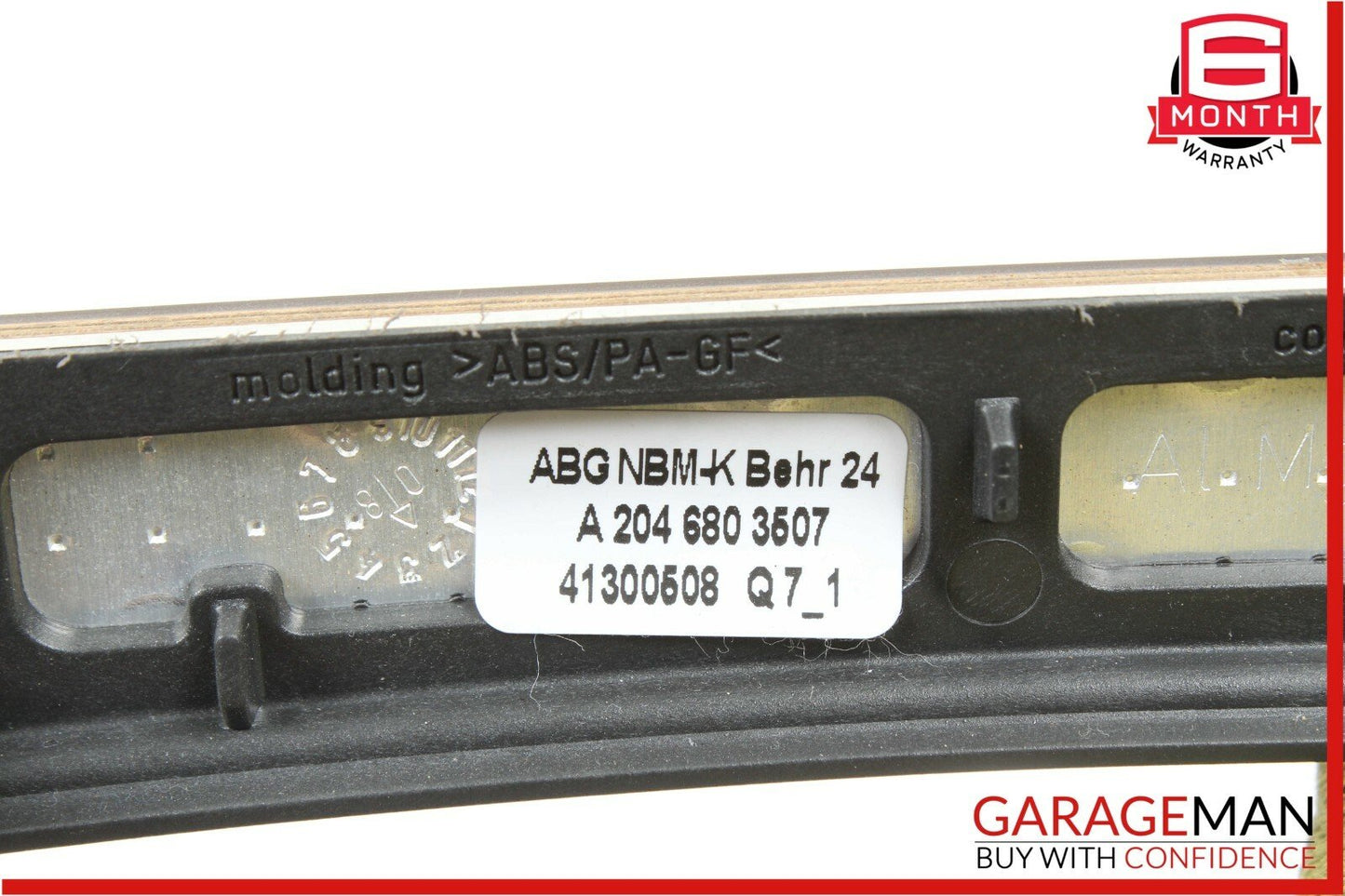 08-14 Mercedes W204 C300 AC A/C Climate Control Switch Trim Cover Bezel Wood