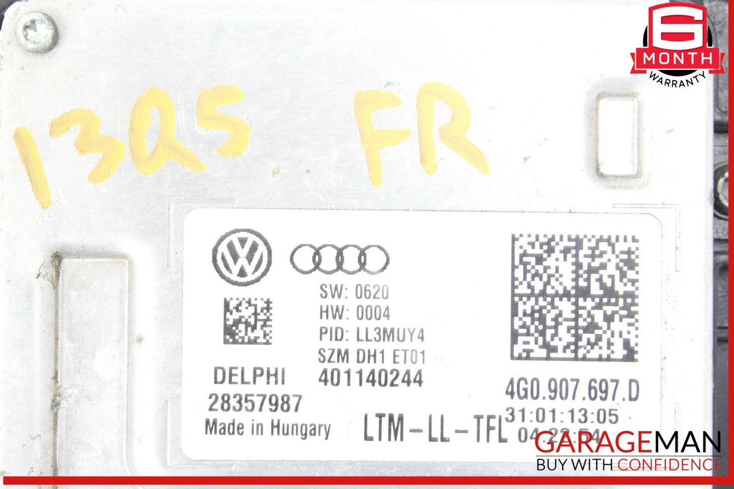 13-17 Audi Q5 SQ5 Headlight Head Light DRL Lamp Control Module Unit OEM