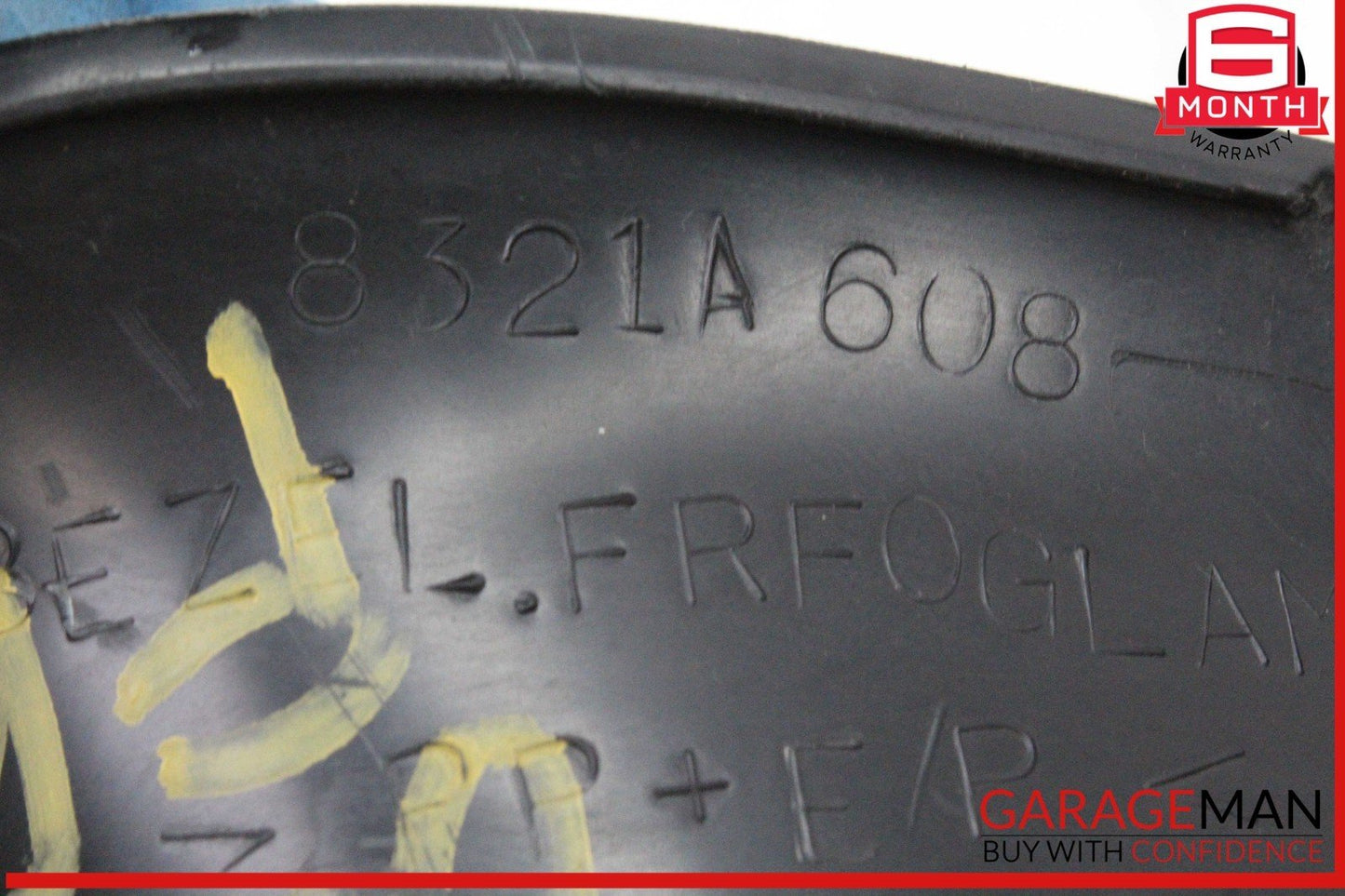 11-15 Mitsubishi Outlander Sport Front Right Passenger Side Fog Light Trim Cover