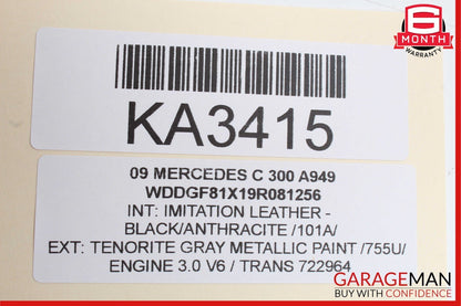 08-18 Mercedes W204 C300 C250 E400 Front Right Side Door Control Module Unit