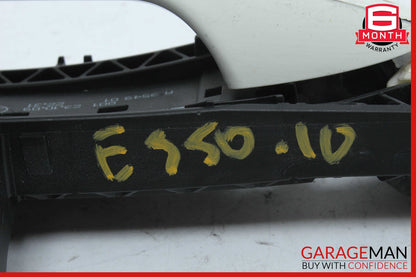 10-13 Mercedes W212 E350 E550 Rear Right Exterior Door Handle White OEM