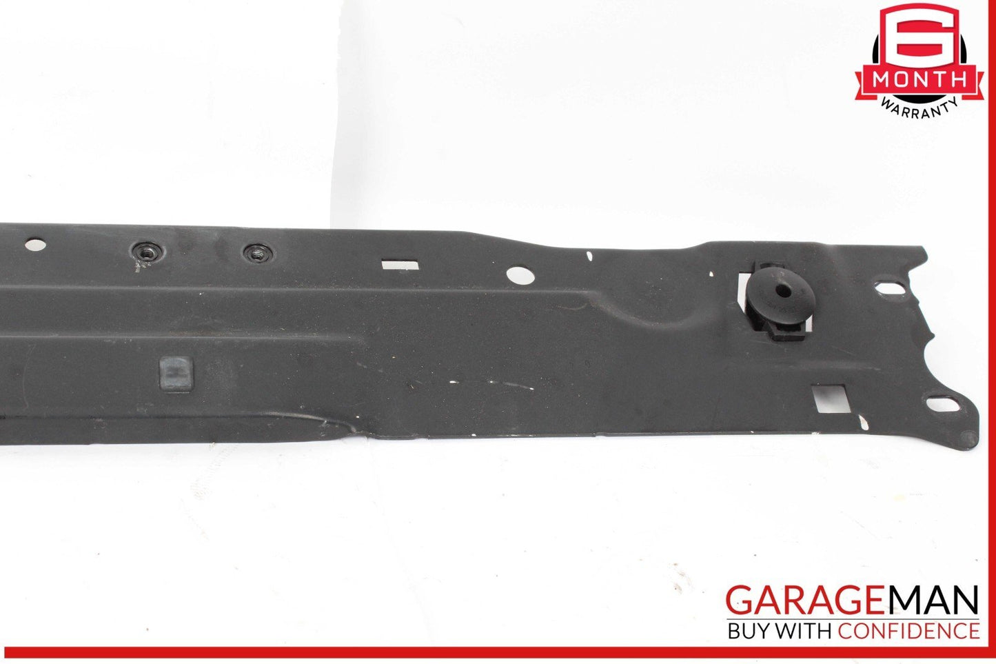 08-14 Mercedes W204 C250 C350 C280 Upper Radiator Core Support Bar Black OEM