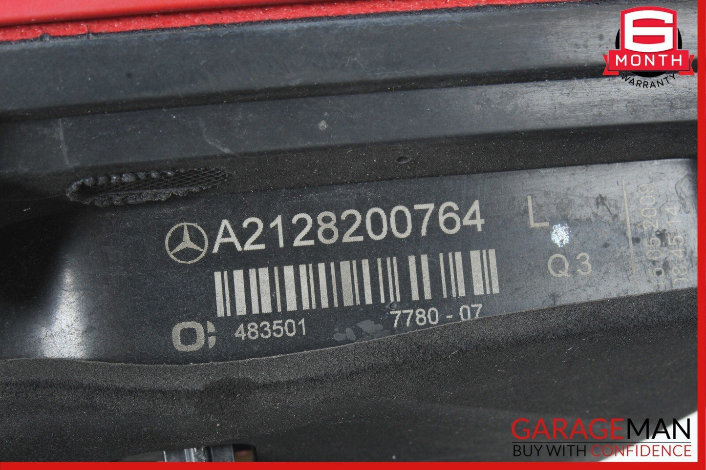09-13 Mercedes W212 E550 E250 Inner Tail Light Lamp Rear Left Driver Side OEM