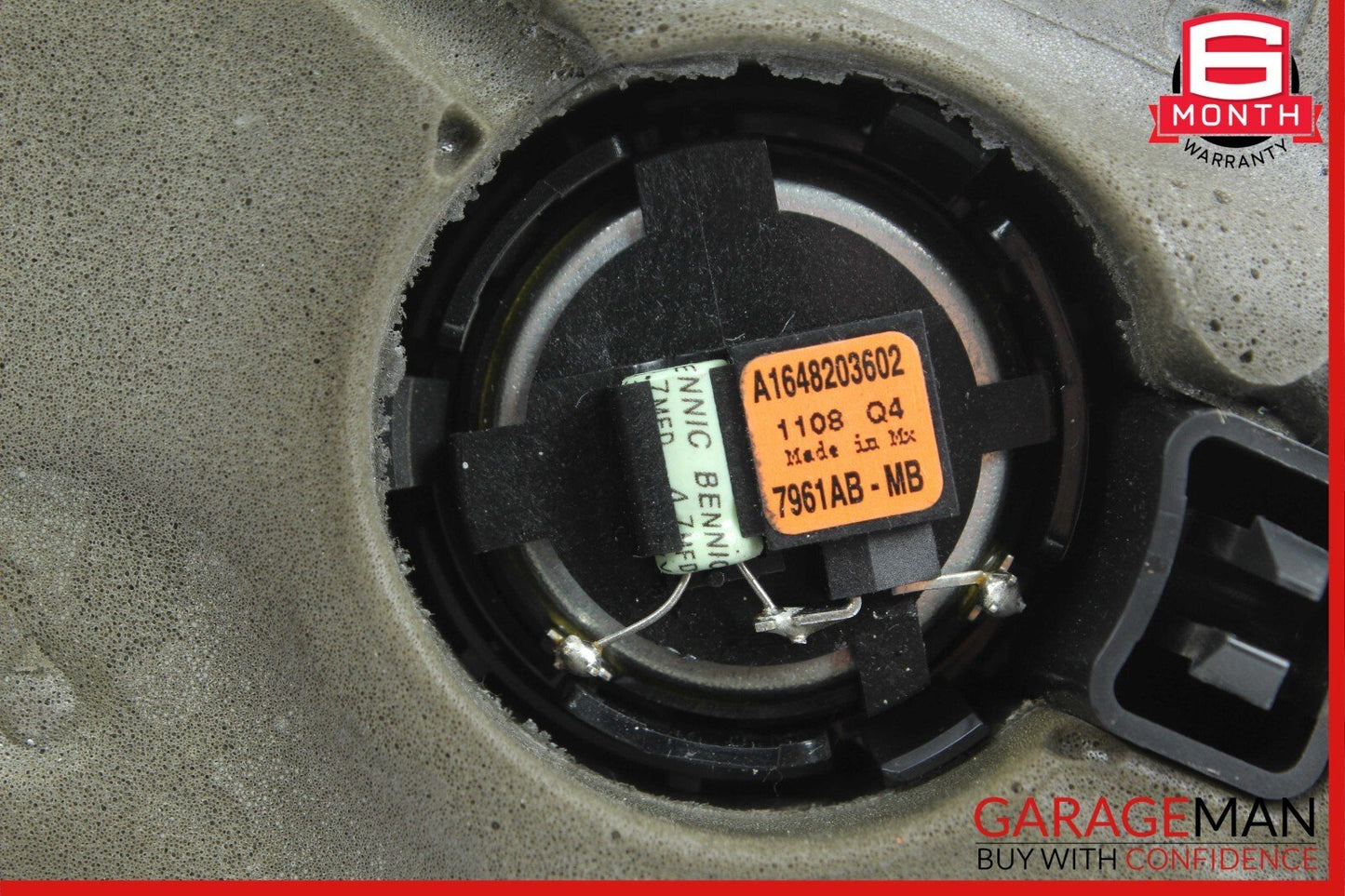 06-12 Mercedes W164 GL450 ML350 Front Right Door Audio Tweeter Speaker Cover OEM