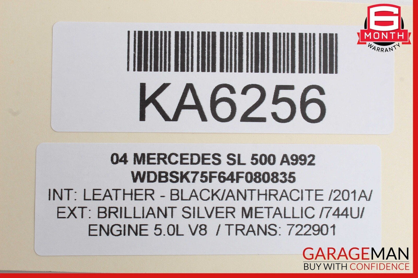 03-08 Mercedes R230 SL500 SL55 AMG Front Right Seat Switch Control Module OEM