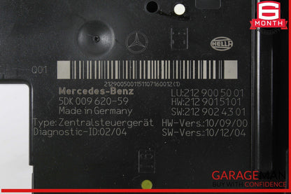 10-18 Mercedes W212 E350 E400 CLS550 Rear SAM Fuse Box Relay Control Module Assy