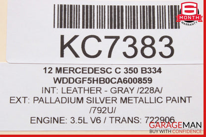 08-18 Mercedes W204 C350 C300 GLK350 Rear Right Side Door Control Module OEM