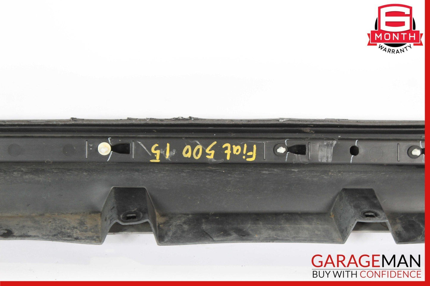 13-19 Fiat 500 Electric Right Side Skirt Rocker Panel Molding Silver OEM