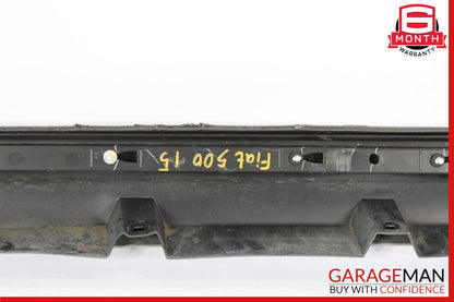 13-19 Fiat 500 Electric Right Side Skirt Rocker Panel Molding Silver OEM