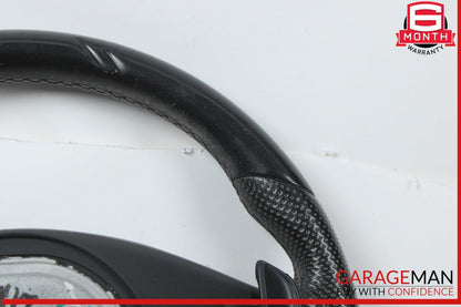 17-19 Mercedes W213 E300 Sport Steering Wheel Black 0004607103 OEM