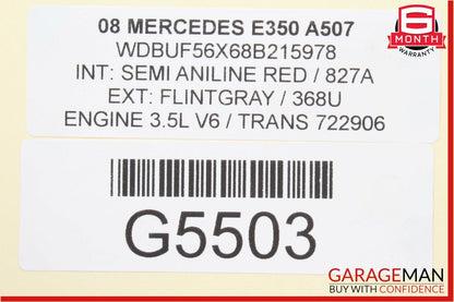 03-11 Mercedes W211 E350 CLS350 Cross Member Differential Support Bracket