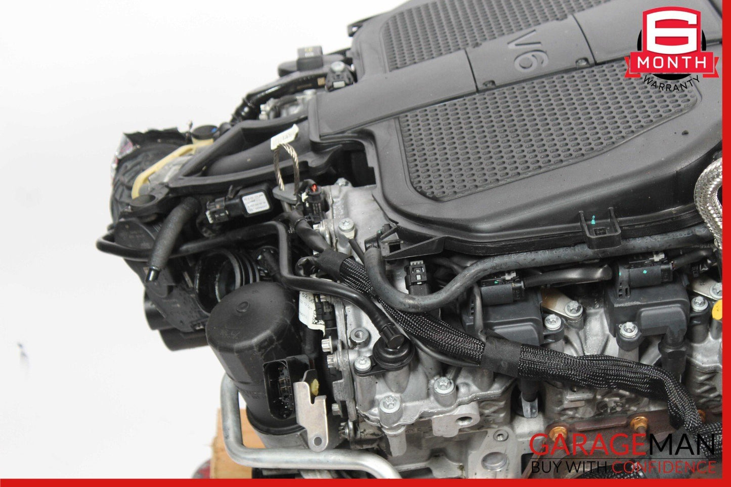 12-16 Mercedes W212 E350 CLS350 3.5L V6 RWD Engine Motor Block Assembly OEM