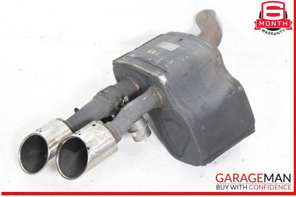 14-17 Maserati Quattroporte SQ4 Rear Right & Left Exhaust Muffler Dual Tip OEM