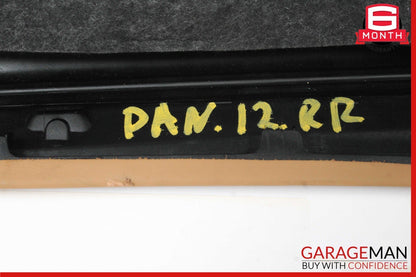 10-16 Porsche Panamera 970 Rear Right Side Interior Door Panel Trim Cover Assy
