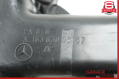 98-05 Mercedes W163 ML320 ML500 Fuel Gas Cap Cover Door Lid Housing Assembly