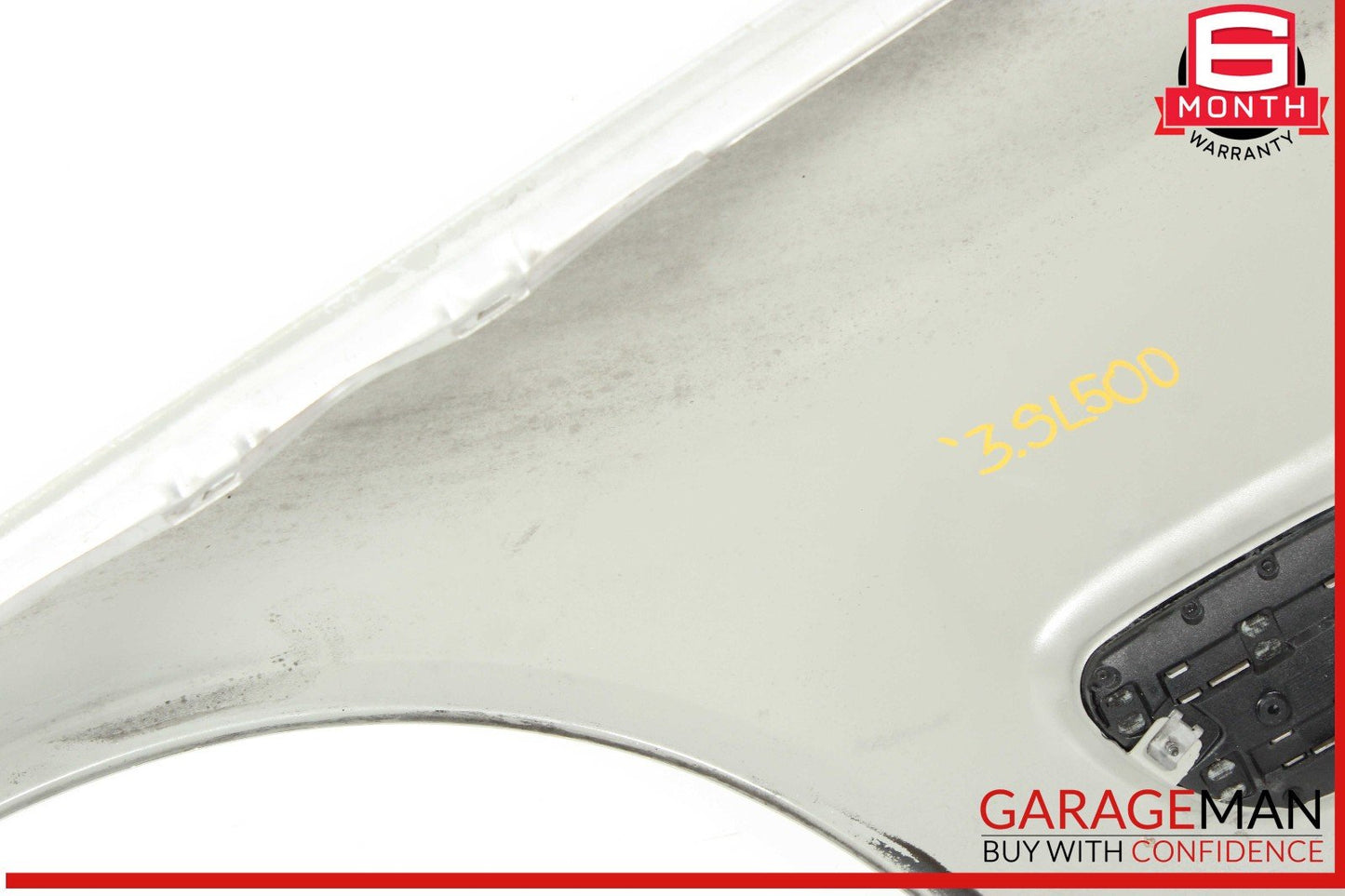 03-08 Mercedes R230 SL500 Front Right Side Wing Fender Panel Cover Silver