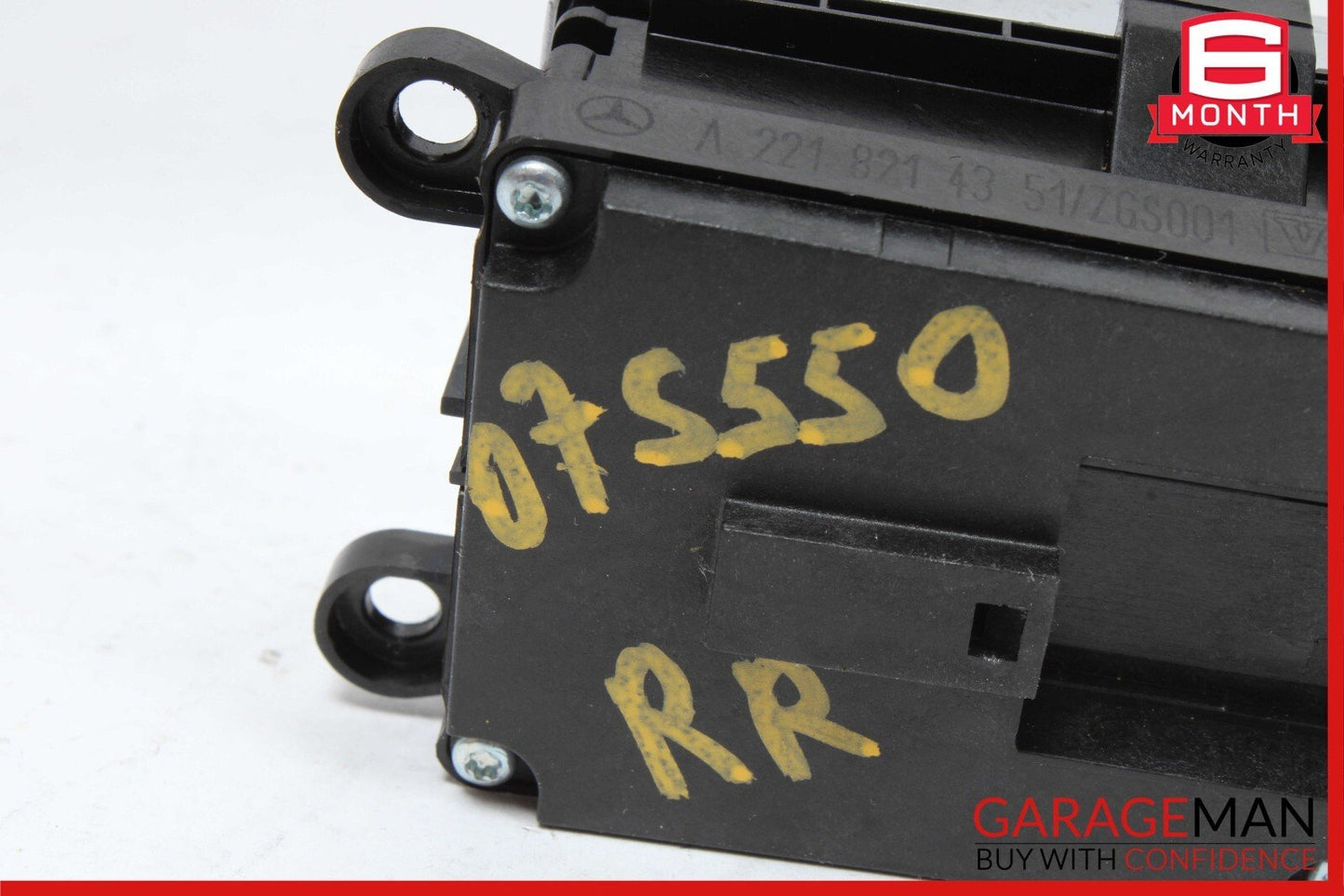 07-13 Mercedes S600 S550 Rear Left / Right Door Window Switch Control Module