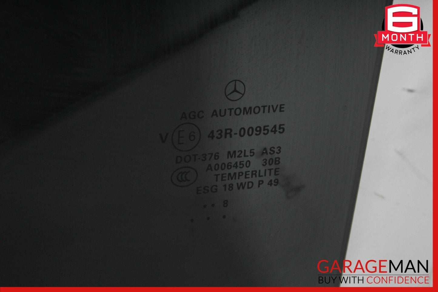 12-15 Mercedes W166 ML400 ML250 Rear Left Side Door Window Auto Glass Tinted