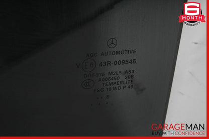12-15 Mercedes W166 ML400 ML250 Rear Left Side Door Window Auto Glass Tinted