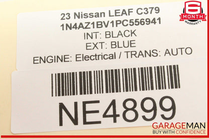 18-24 Nissan Leaf Front Lower Center Console Bezel Trim Panel 689226WK0B OEM