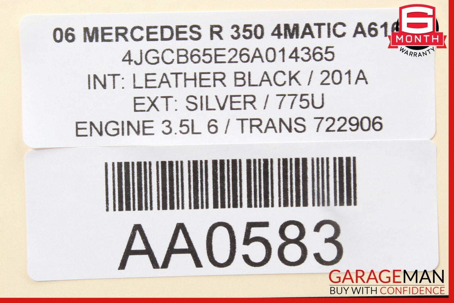 06-07 Mercedes W251 R350 Speedometer Odometer Instrument Cluster Gauge