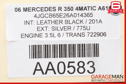 06-07 Mercedes W251 R350 Speedometer Odometer Instrument Cluster Gauge