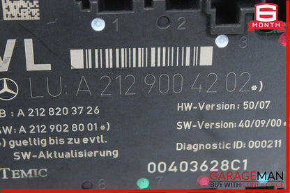 08-14 Mercedes W204 C250 C300 Front Left Driver Side Door Control Module OEM