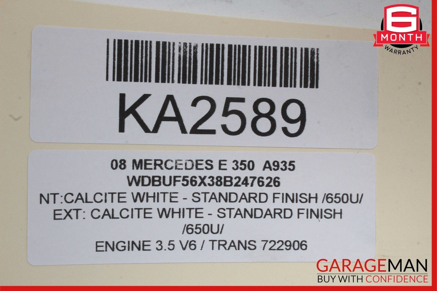 03-09 Mercedes W211 E350 E550 Rear Left Side Door Window Regulator Motor OEM